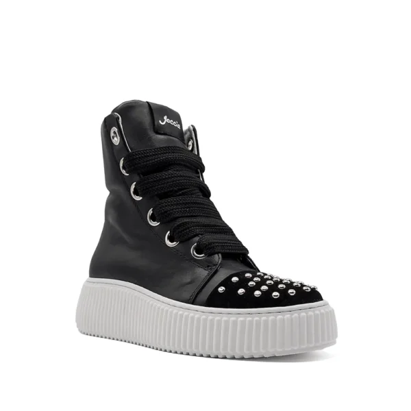 high-top sneakers