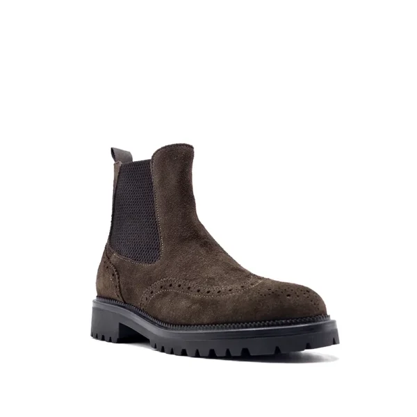brogue chelsea boots