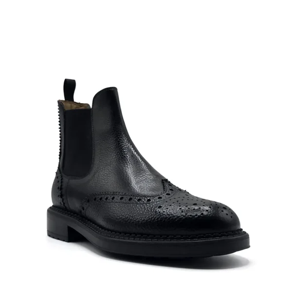 brogue chelsea boots