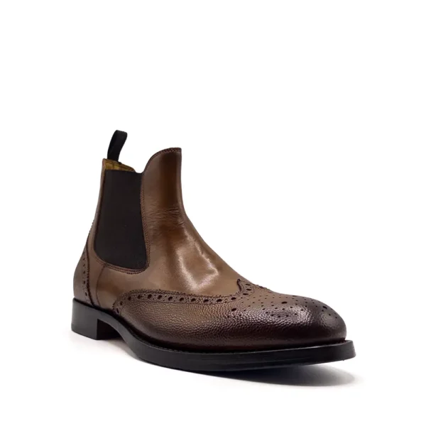 brogue chelsea boots